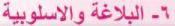 6- البلاغة والاسلوبية